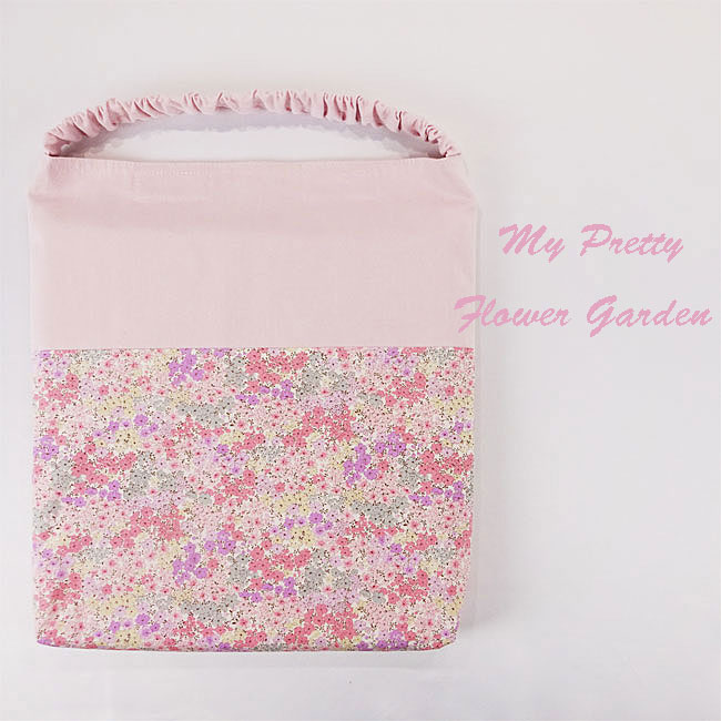 入園入学グッズ手作り幼稚園保育園用の女の子用用品座布団カバー防災頭巾カバー