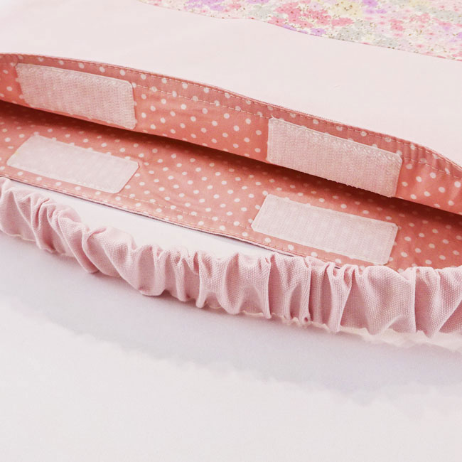 入園入学グッズ手作り幼稚園保育園用の女の子用用品座布団カバー防災頭巾カバー