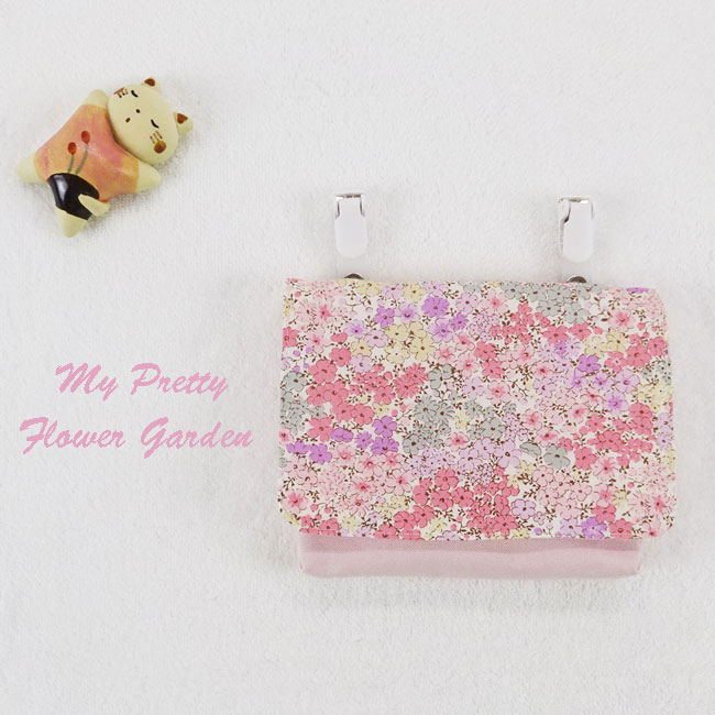 入園入学グッズ手作り幼稚園保育園用の女の子用用品移動ポケット